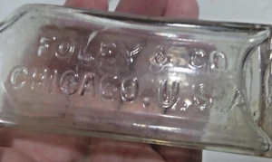 Folley & Co Chicago USA bottle antique EMPTY - Picture 1 of 3