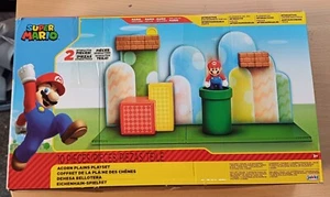 Danneggiato e Mario manca Super Mario Ghianda Plains Playset - Foto 1 di 2