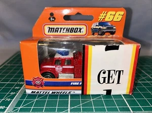 Matchbox, Mattel Wheels, 1998, #66 Fire Flooder, BNIB - Picture 1 of 7