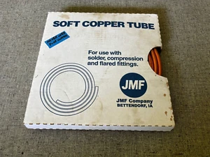 JML COMPANY, TYPE L COPPER TUBING, 1/4 ID, 3/8 OD, 20 ft NEW OLD STOCK USA - Picture 1 of 3