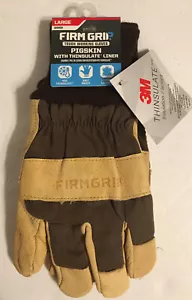 Große feste Griff Schweinsleder Allwetter Arbeitshandschuhe mit Thinsulate 63402 - Bild 1 von 7
