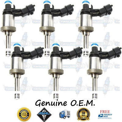 Inyectores de combustible originales Bosch GM GDI inyección directa 6x 0261500056 12611545 3,6 L Foto 1 de 4
