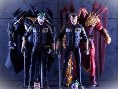 McFarlane DC Multiverso Lote Suelto X4 Figuras Caballero Blanco Azrael, Joker, Usado en Excelente Condición Foto 1 de 4