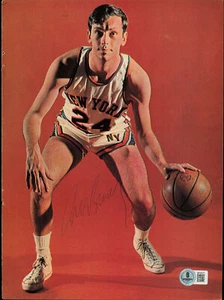Bill Bradley Autographed 8x11 Magazine Page Photo Knicks Beckett QR #BP55277 - Picture 1 of 3