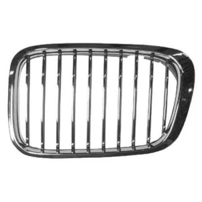 New Driver Side Chrome Grille For 1999-2001 BMW 3 Series Sedan Wagon BM1200120 - Imagem 1 de 3
