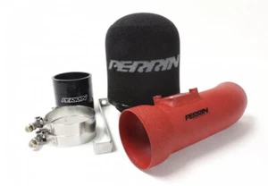 Perrin Short Ram Air Intake Kit For 2002-2007 WRX STi Forester XT Red - Foto 1 di 5