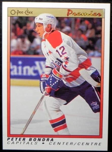 1990-91 90/91 O-Pee-Chee Premier #7 Peter Bondra Washington Capitals ROOKIE - Bild 1 von 2