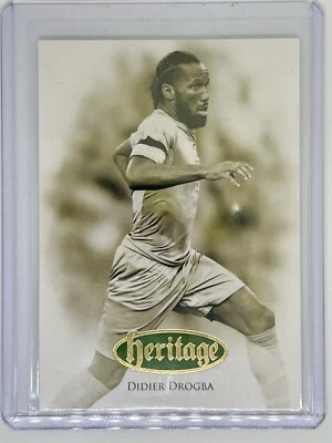 2023 Futera Unique Nostalgia Heritage Gold #108 Didier Drogba /35 - Image 1 of 2