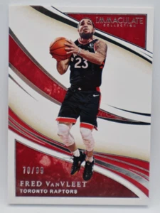 2019-20 Panini Immaculate Basketball /99 Toronto Raptors #14 - FRED VANVLEET - Bild 1 von 2