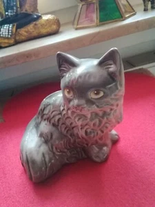 Deko GOEBEL Katze Spardose Vitrinenstück - Bild 1 von 4