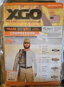 XGO Herren Phase 3 flammhemmende Kompressionshose Desert Sand Small - G6 - Bild 1 von 5