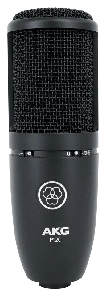 AKG P120 Studio Condenser Recording/Live Streaming Microphone Professional Mic - Image 1 of 4