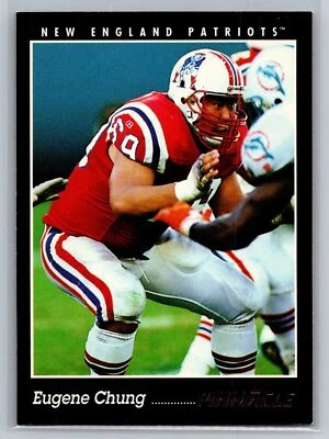 1993 Pinnacle Eugene Chung #232 New England Patriots - Image 1 of 2