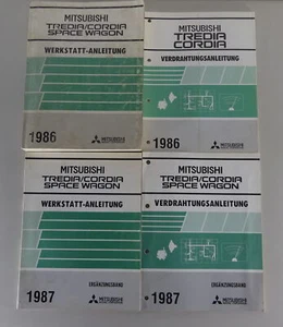Manual de Taller Mitsubishi Tredia Cordia Space Wagon 4 Volúmenes St. 1986/1987 - Imagen 1 de 3