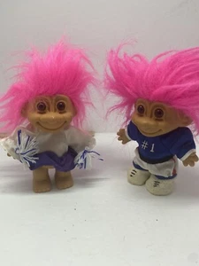 Muñeca Russ Troll deportiva y animadora deportiva #1 vintage #18420 y 18337 - Imagen 1 de 3
