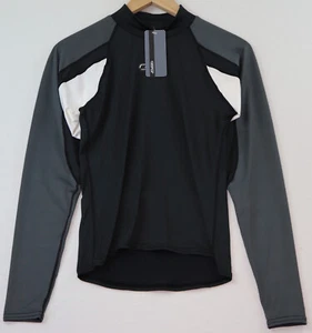 GT Bicycles Cycling Jersey Women's Small Black Colorblock Long Sleeve READ NWT - Picture 1 of 6