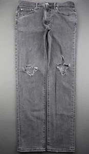Pantalones de mezclilla elásticos ajustados atléticos Abercrombie and Fitch 2020 para hombre talla 32x32 (MSR 33x29) - Imagen 1 de 10