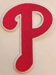 "Philadelphia Phillies MLB Baseball bestickt aufbügeln Patches 2 1/2 x 3 1/2" - Bild 1 von 1