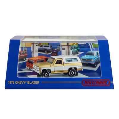Matchbox Mattel Creations Collectors Gold & White 1979 Chevy Blazer - Image 1 of 2
