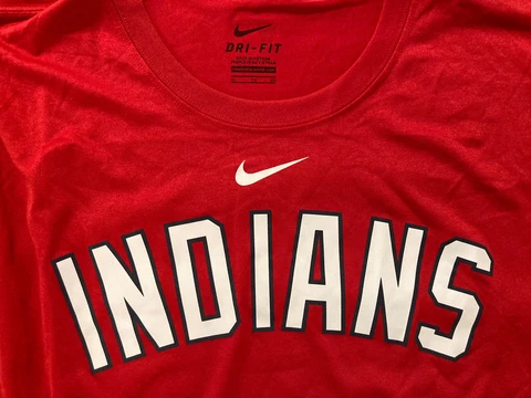 Cleveland Indians Nike MLB Authentic Dri-Fit T-Shirt XL Guardians NEW with Tag Cover
