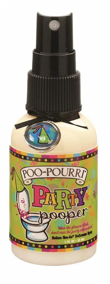 POO POURRI Party Pooper 2 oz Banheiro Banheiro Spray NOVO Desodorizante PooPourri - Imagem 1 de 1