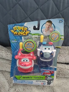 Super Wings Walkie Talkies 2 Pack Classic Jett and Paul - Picture 1 of 7