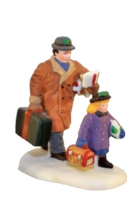 DEPT 56 CITY VILLAGE - GOING HOME FOR THE HOLIDAYS 58896 REPLACEMENT DAD FIGURE - Picture 1 of 1