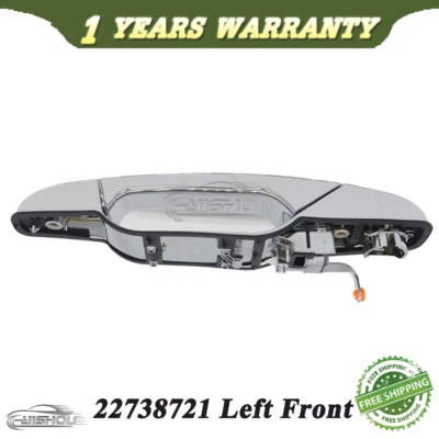 Front Driver Side Door Handle For 2007-2014 Cadillac Escalade GM1310163 Chevy 1P — 第 1/4 张图片