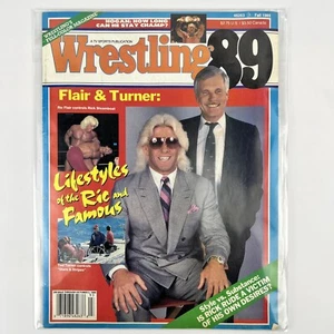 Vintage Wrestling 89 Magazin Herbst 1989 Ric Flair Ted Turner Cover - Bild 1 von 11
