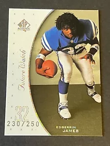 1999 99 SP AUTHENTIC EXCITEMENT EDGERRIN JAMES FUTURE WATCH RC #94 ROOKIE #d/250 - Picture 1 of 2