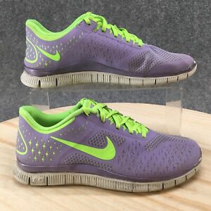Nike Shoes Womens 8 Free 4.0 V2 Running Sneakers 511527-530 Purple Mesh Lace Up