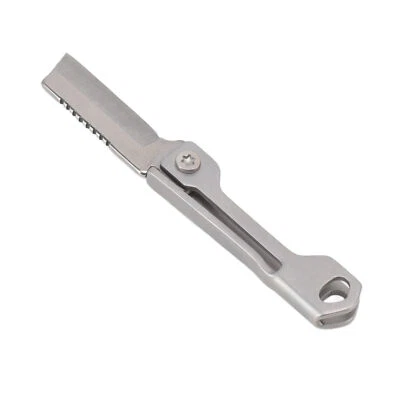 MARKENLOS Mini-Taschenmesser Faltbar Faltbar Quadratisch Kochmesser Aus Edelstahl Mit FA