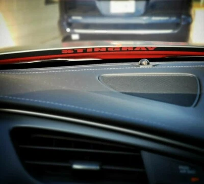 C7 Corvette under hood decal. Top part of the hood - Изображение 1 из 4