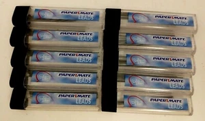 Papermate HB .5mm Pencil Lead Refills Lot of 10 Tubes 12 Leads 120 Leads Total - Picture 1 of 4