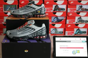 Nike Air Max Plus Tuned 3 "Light Smoke Grey" Gris clair- EU 43 / US 9.5 / UK 8.5 - Foto 1 di 18
