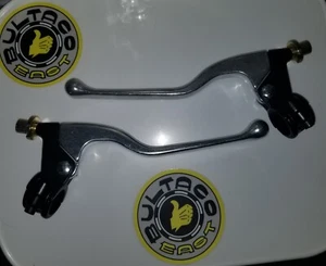 Universal Drum Brake & Clutch Lever Set Vintage MX Motocross GP Style - Picture 1 of 1