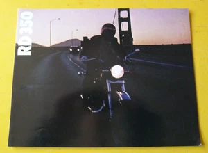 Original YAMAHA RD350 Motorcycle Sales Brochure 1974 - Bild 1 von 3