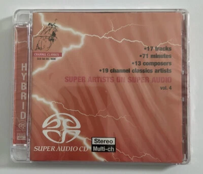 Channel Classics - Super Artists on Super Audio  Vol. 4     CD (SACD) - Bild 1 von 2