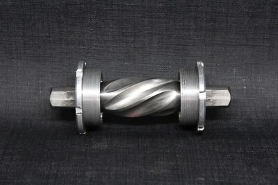 RARE Vintage BOONE Helix Bottom Bracket 68 x 107mm TITANIUM spindle Square Taper - Image 1 of 4