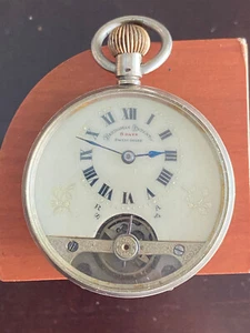VINTAGE 46,70 MM HEBDOMAS 8 TAGE EXPOSED BALANCE, GUTE BALANCE, SCHLECHTER MAIN, 0,800 - Bild 1 von 5
