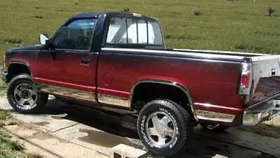 Chevy S-10 Blazer 1991-1992 4 puertas/SV compacto cromo panel basculante moldura 8 piezas Foto 1 de 2