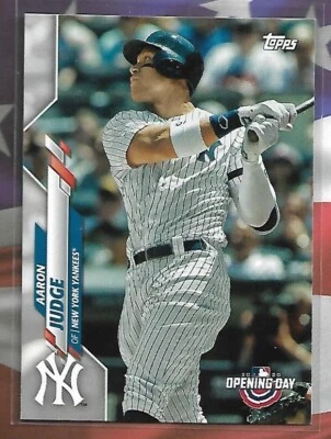 2020 Topps Opening Day New York Yankees Aaron Judge - Image 1 of 2