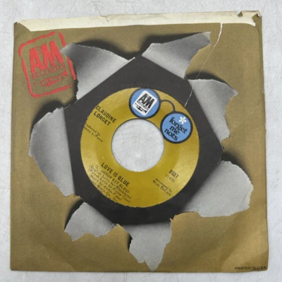 Claudine Longet Love Is Blue / The Look Of Love A&M Records 8537 NM - Image 1 of 4