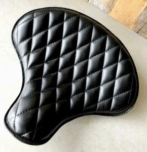 Harley Davidson Softail 2018-2024 asiento de tractor con resorte 15x14 kit de montaje de cuero - Imagen 1 de 12