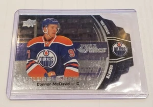 15-16 UPPER DECK FULL FORCE CONNOR MCDAVID VALUABLE ASSETS ROOKIE SP V-CM π₯ - Picture 1 of 2