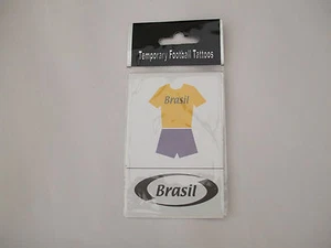 Nuevo tatuaje de tira de fútbol de Brasil - Imagen 1 de 1