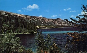 Watson Lake Mile 635 Alaska Highway Yukon Canada Postcard - Picture 1 of 2
