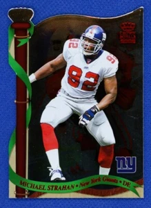 Pacific Crown Royale Michael Strahan 2002 # 93 Red Parallel #023/525 Giants - Imagen 1 de 2
