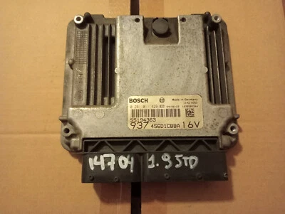 55194363 0281011429 Centralina Motore ALFA ROMEO 147 2004 1.9 JTD - Immagine 1 di 3