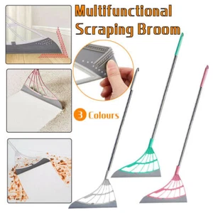 Multifunctional Magic Broom Mop Wiper Scraper Dust Floor Rubber Cleaning Tool AU - Picture 1 of 15